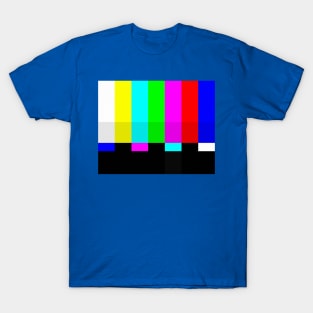 TV color test bars T-Shirt